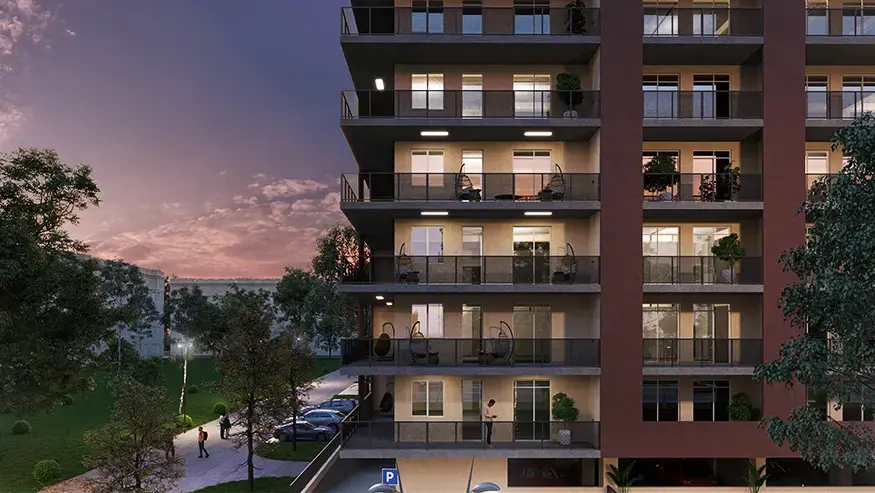 აპარტამენტები რუსთავში შიდა განვადებით